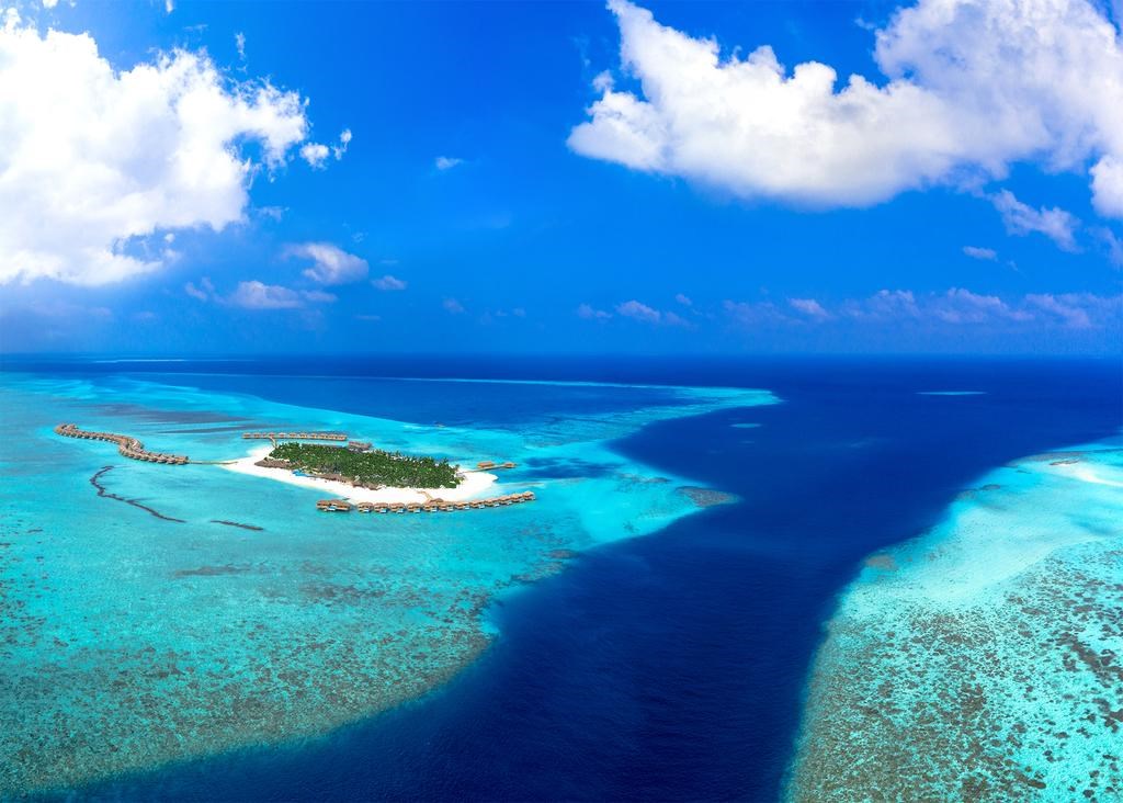You & Me Cocoon, Maldives Ariel view