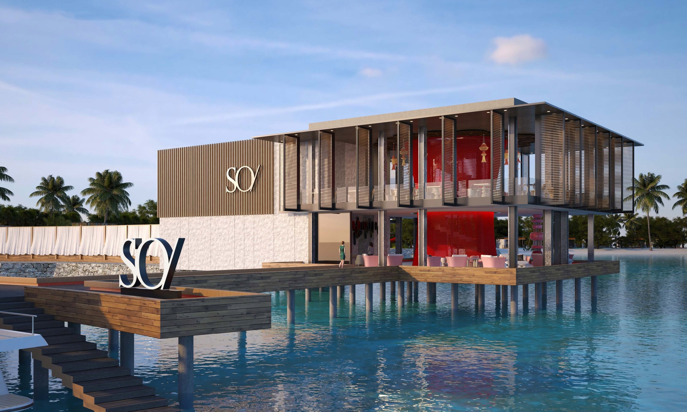 SO/ Maldives front view
